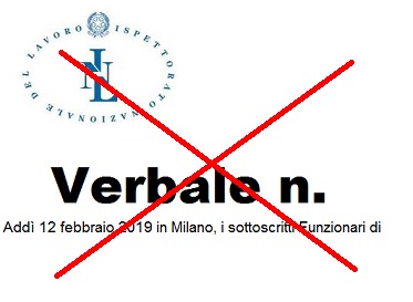 no verbale