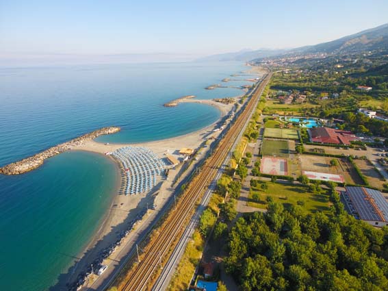 panoramica spiaggia